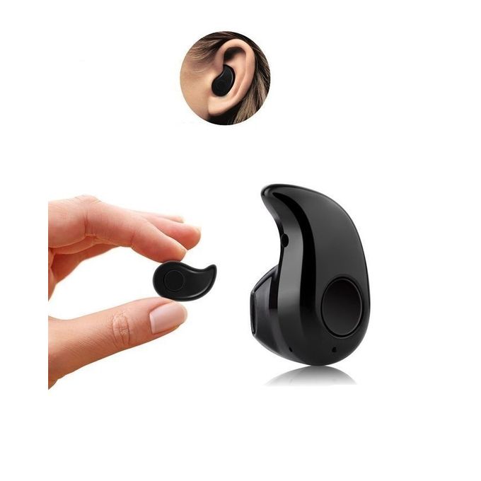 Wireless Mini Bluetooth In-Ear Headset - Black